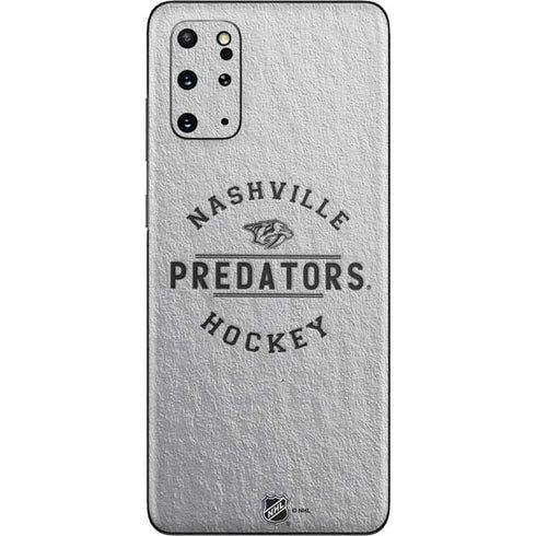 NHL Nashville Predators Black Text Galaxy S20 Plus Skin