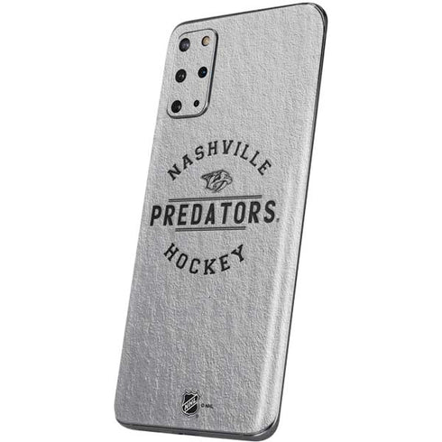 NHL Nashville Predators Black Text Galaxy S20 Plus Skin