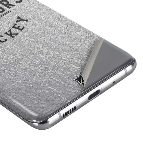 NHL Nashville Predators Black Text Galaxy S20 Plus Skin