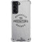 NHL Nashville Predators Black Text Galaxy S21 5G Clear Case
