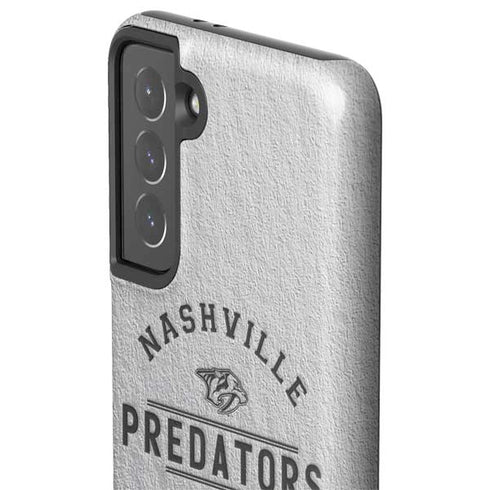 NHL Nashville Predators Black Text Galaxy S21 5G Pro Case