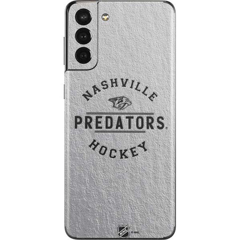 NHL Nashville Predators Black Text Galaxy S21 Plus 5G Skin