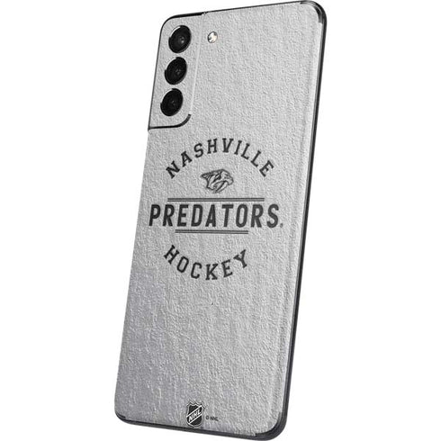 NHL Nashville Predators Black Text Galaxy S21 Plus 5G Skin