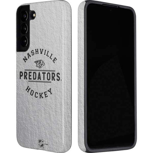 NHL Nashville Predators Black Text Galaxy S22 Plus Pro Case