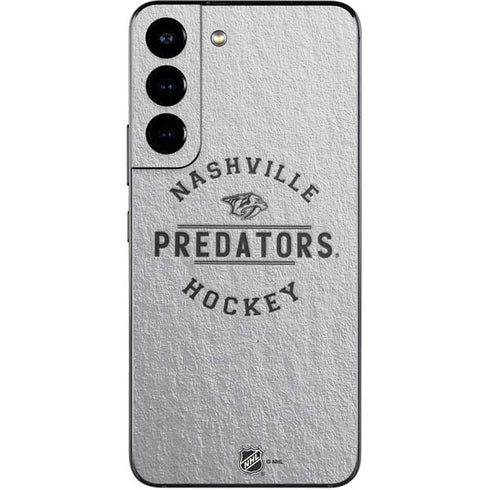 NHL Nashville Predators Black Text Galaxy S22 Skin