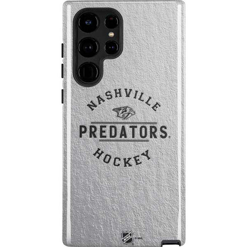 NHL Nashville Predators Black Text Galaxy S22 Ultra Pro Case