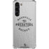 NHL Nashville Predators Black Text Galaxy S23 Plus Clear Case