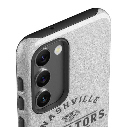 NHL Nashville Predators Black Text Galaxy S23 Pro Case