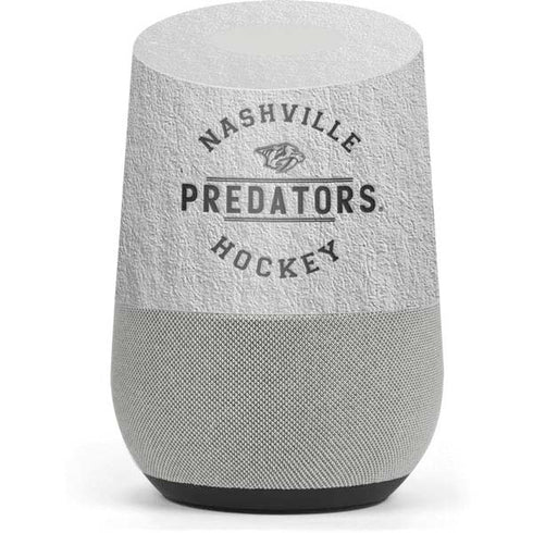 NHL Nashville Predators Black Text Google Home Skin