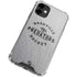 NHL Nashville Predators Black Text iPhone 12 Clear Case