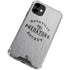 NHL Nashville Predators Black Text iPhone 12 Mini Clear Case