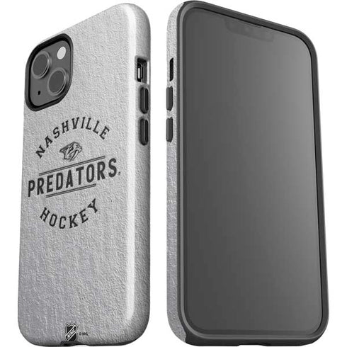 NHL Nashville Predators Black Text iPhone 13 Impact Case