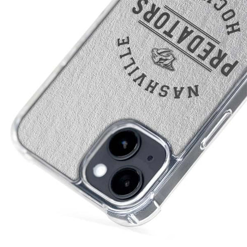 NHL Nashville Predators Black Text iPhone 13 MagSafe Case