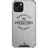 NHL Nashville Predators Black Text iPhone 13 Mini Clear Case