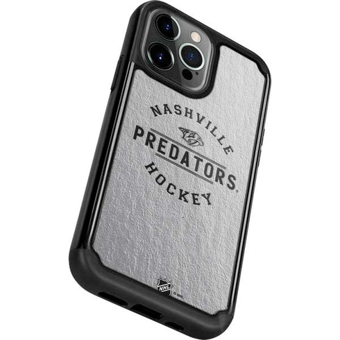 NHL Nashville Predators Black Text iPhone 13 Pro Cargo Case