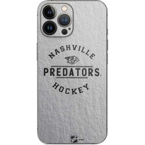NHL Nashville Predators Black Text iPhone 13 Pro Max Skin