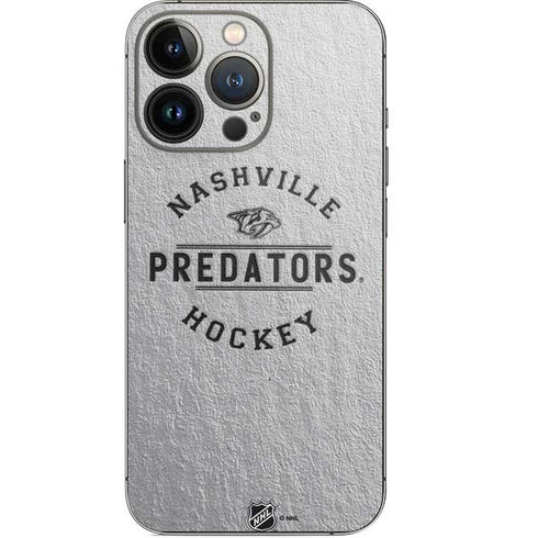 NHL Nashville Predators Black Text iPhone 13 Pro Skin