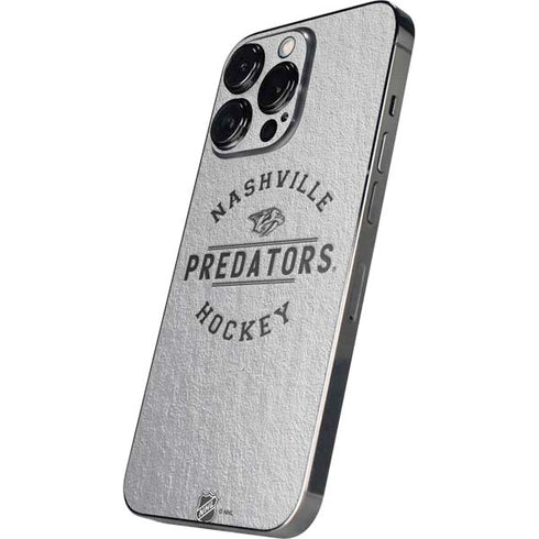 NHL Nashville Predators Black Text iPhone 13 Pro Skin