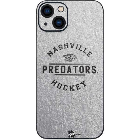 NHL Nashville Predators Black Text iPhone 15 Plus Skin