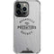 NHL Nashville Predators Black Text iPhone 14 Pro Clear Case