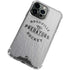 NHL Nashville Predators Black Text iPhone 15 Pro Clear Case