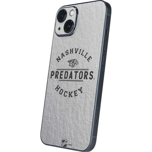 NHL Nashville Predators Black Text iPhone 14 Skin