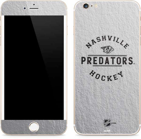 NHL Nashville Predators Black Text iPhone 6/6s Plus Skin