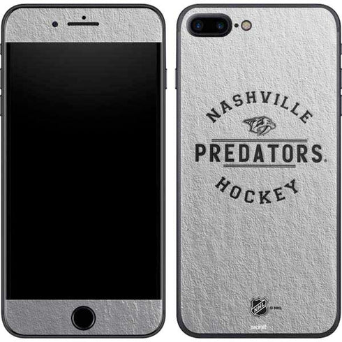 NHL Nashville Predators Black Text iPhone 8 Plus Skin