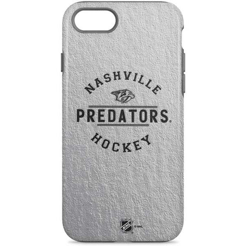 NHL Nashville Predators Black Text iPhone 8 Pro Case