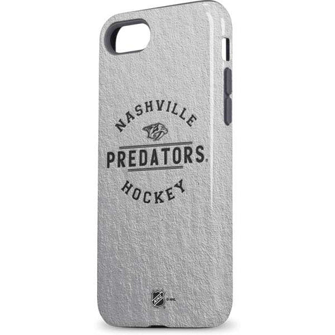 NHL Nashville Predators Black Text iPhone 8 Pro Case