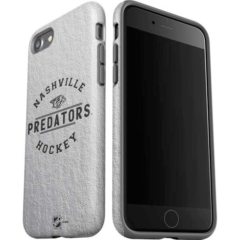 NHL Nashville Predators Black Text iPhone SE (2nd & 3rd Gen) Pro Case