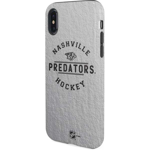 NHL Nashville Predators Black Text iPhone X Pro Case
