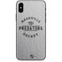 NHL Nashville Predators Black Text iPhone XS Skin