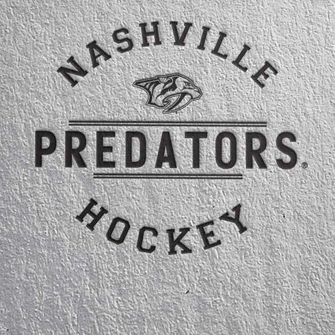 NHL Nashville Predators Black Text iPhone XS Skin