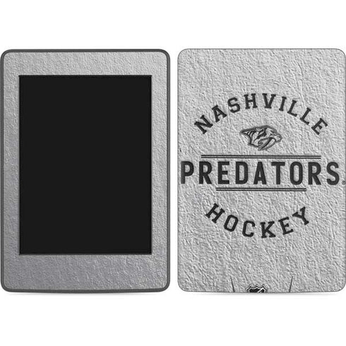 NHL Nashville Predators Black Text Amazon Kindle Skin