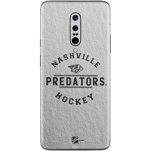 NHL Nashville Predators Black Text OnePlus 7 Pro Skin