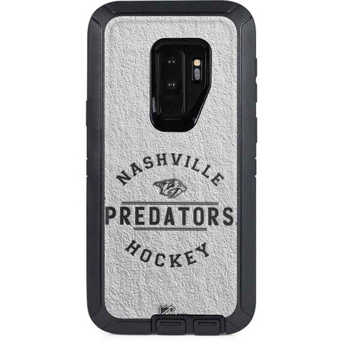 NHL Nashville Predators Black Text Otterbox Defender Galaxy Skin