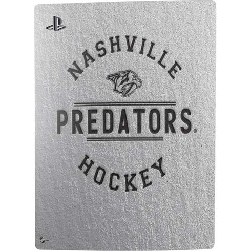 NHL Nashville Predators Black Text PS5 Digital Edition Bundle Skin