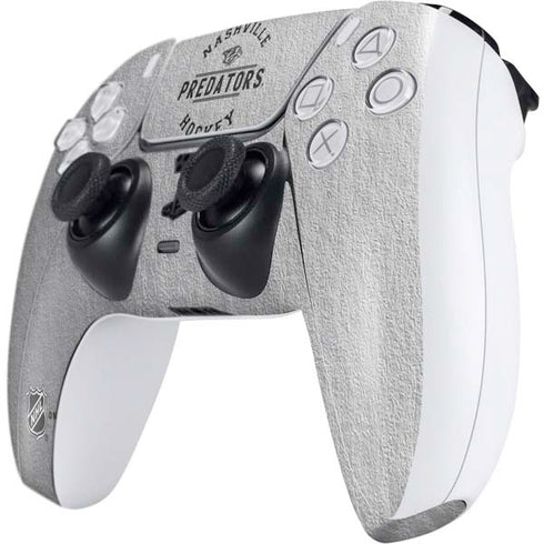 NHL Nashville Predators Black Text PS5 Controller Skin