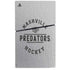 NHL Nashville Predators Black Text PS5 Slim Disk Console Skin