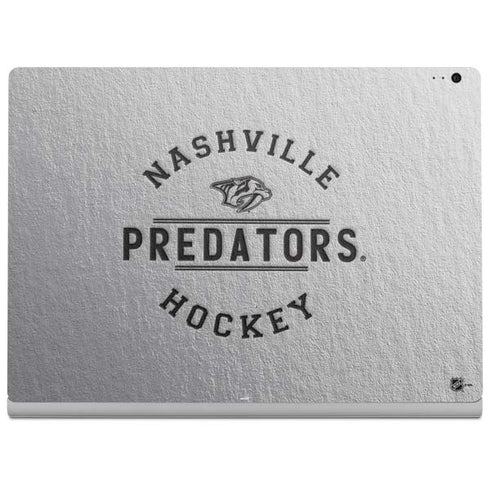 NHL Nashville Predators Black Text Surface Book 2 13.5in Skin