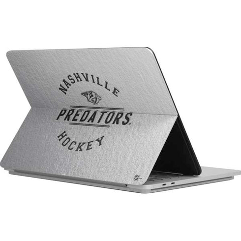 NHL Nashville Predators Black Text Surface Laptop Studio Skin