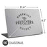 NHL Nashville Predators Black Text Universal Laptop 14in (11.4 x 8.2in) Skin