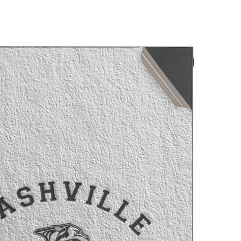 NHL Nashville Predators Black Text Xbox Series X Console Skin