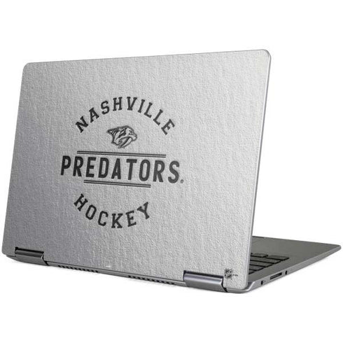 NHL Nashville Predators Black Text Yoga 710 14in Skin
