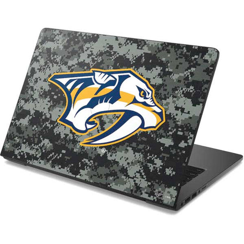 NHL Nashville Predators Camo Dell Chromebook Skin