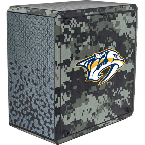 NHL Nashville Predators Camo Cooler Master MasterBox Q300L Mini Tower Skin