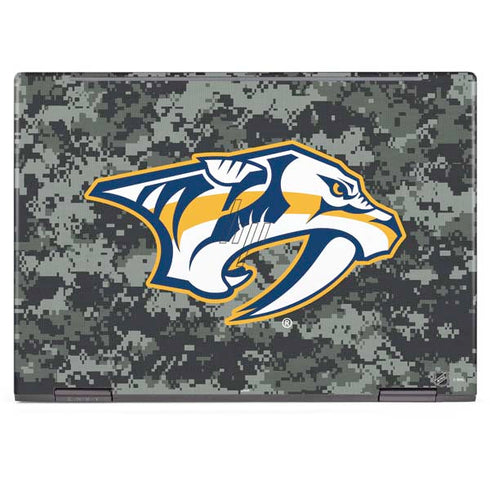 NHL Nashville Predators Camo HP Envy Skin