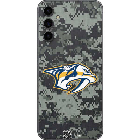 NHL Nashville Predators Camo Galaxy A14 5G Skin