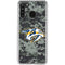 NHL Nashville Predators Camo Galaxy A21 Clear Case